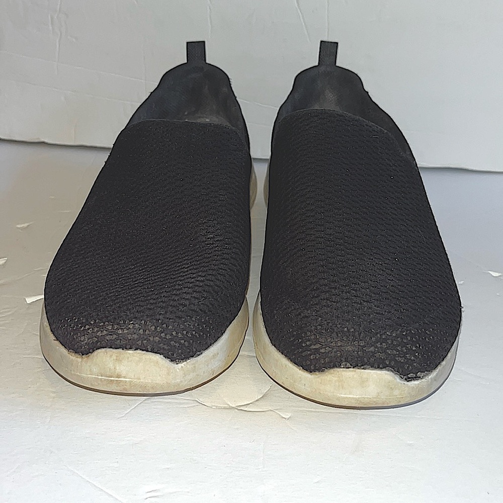 Sketchers black and white comfy memory foam Gola slip on sneakers Sz 8 - Picture 6 of 10